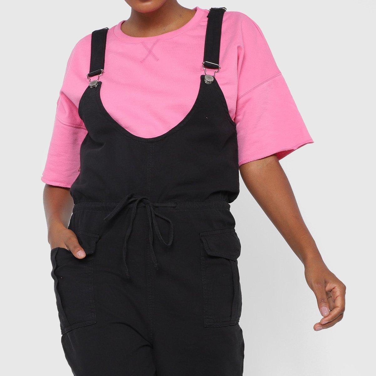 Macacão Longo Cambos Liso Feminino - 3