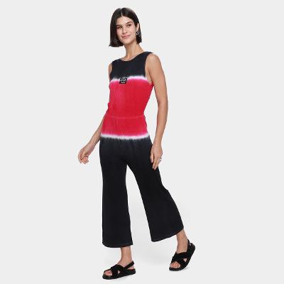 Macacão Colcci Pantacourt Tie Dye Canelado