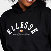 Blusa Moletom Cropped Ellesse Com Capuz Feminina - 3