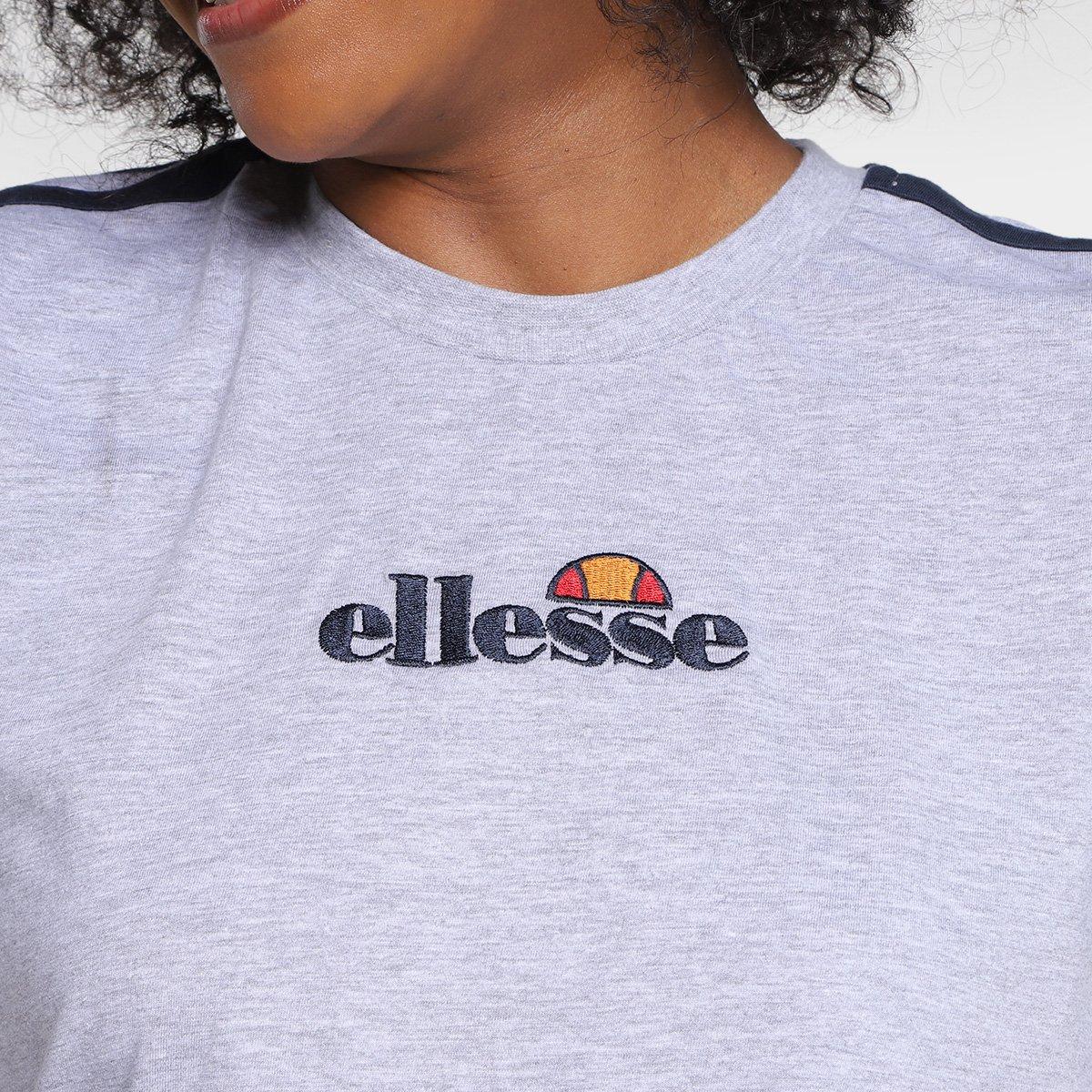Camiseta Cropped Ellesse Manga Curta Feminina - 3
