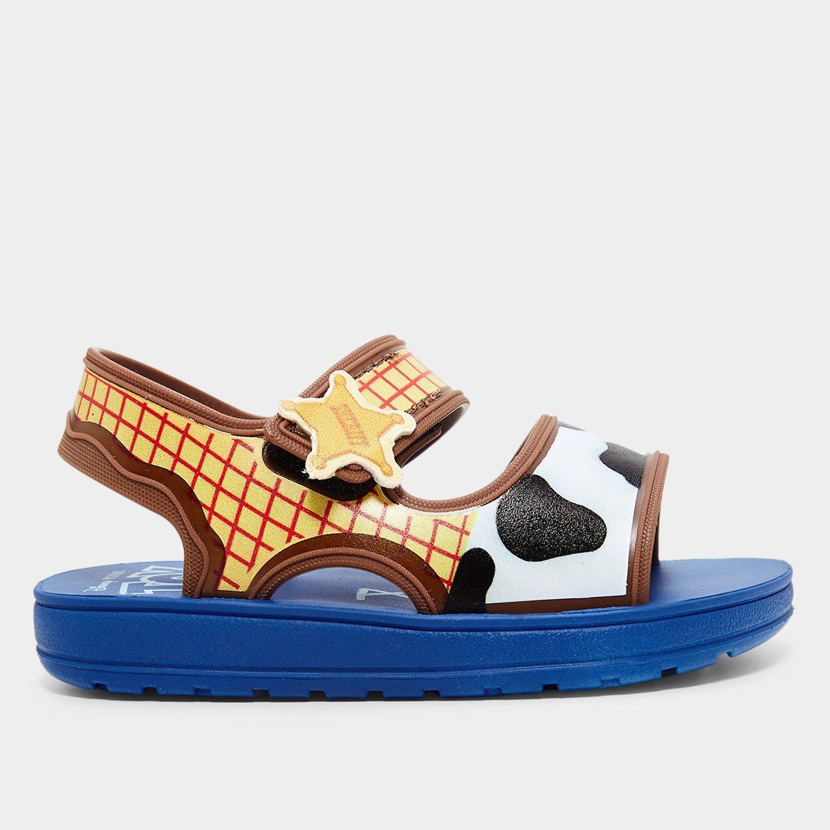 Sandália Bebê Grendene Disney Diversão Mickey Menino - 1