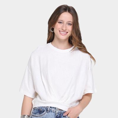 Camiseta Animale Cropped Feminina