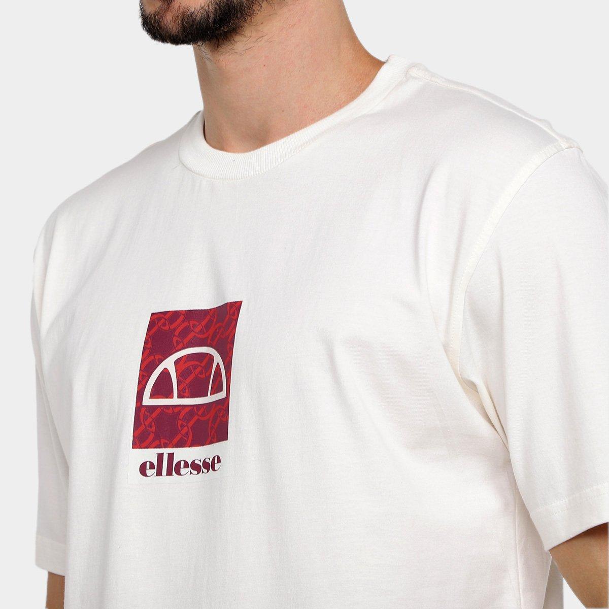 Camiseta Ellesse Estampada Logo Masculina - 3