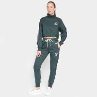 Calça Moletom Ellesse Listras Lateral Feminina - 4