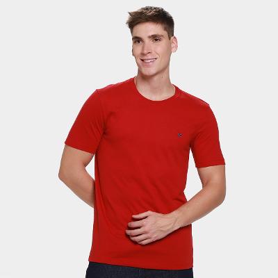 Camiseta Hering World Com Bordado Masculina