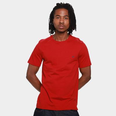 Camiseta Hering World Com Bordado Masculina