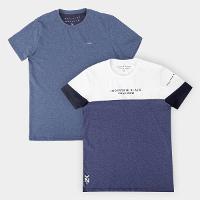 Kit Camiseta Industrie Básica Masculina 2 Peças - 1