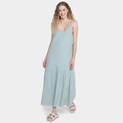 Vestido Longo Hering Casual Feminino