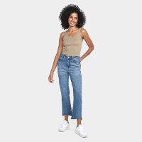 Calça Jeans Hering Cintura Alta Feminina - 4