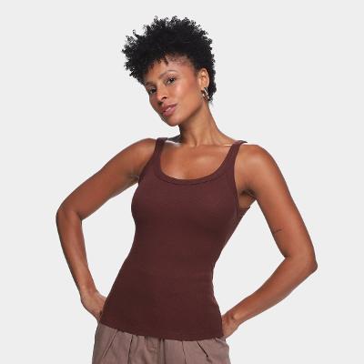 Regata Hering Slim Básica Feminina