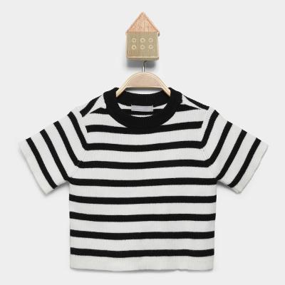 Camiseta Infantil Hering Listrada Menina