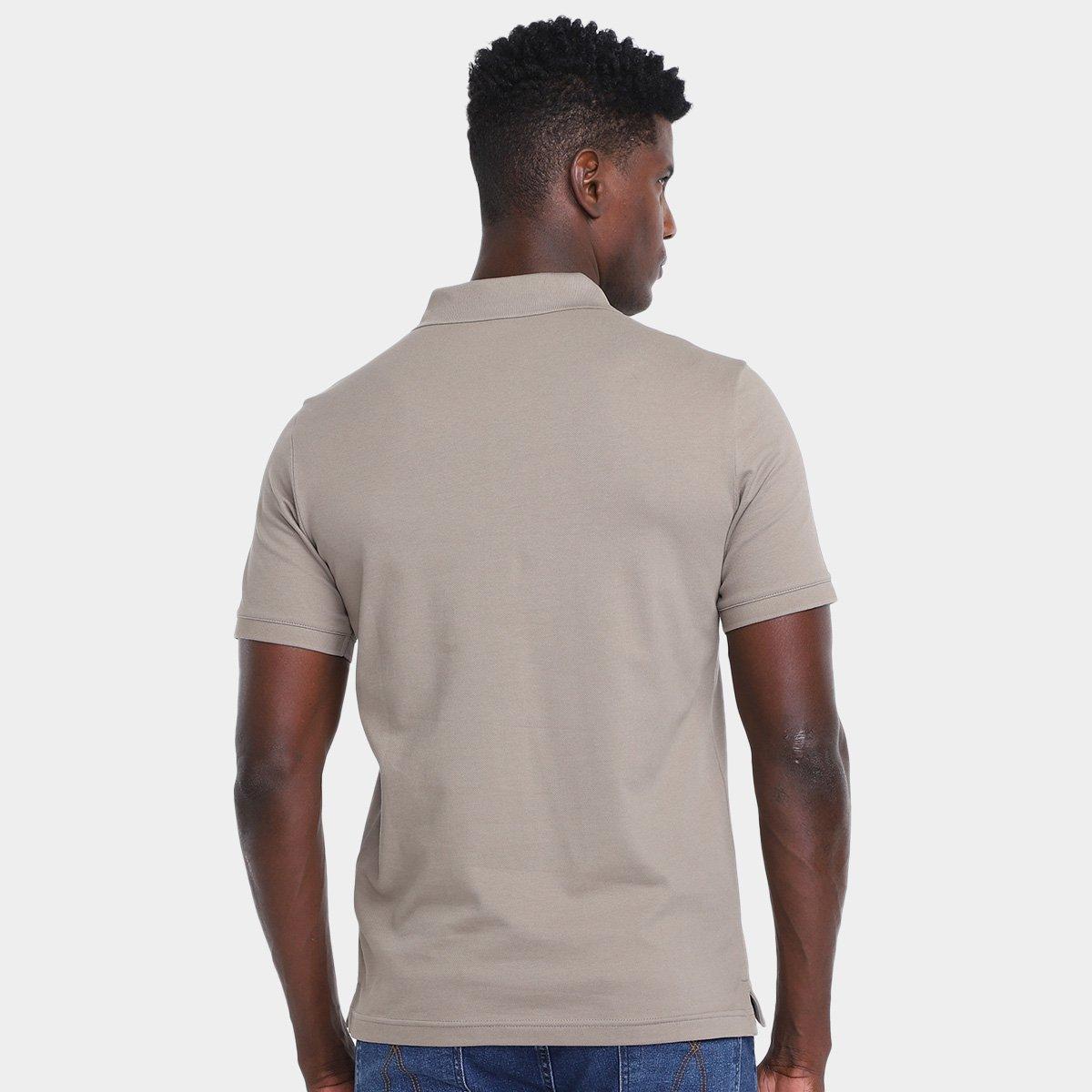 Camisa Polo Calvin Klein Slim Em Piquet Masculina - 2