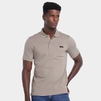Camisa Polo Calvin Klein Slim Em Piquet Masculina - 1