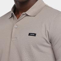 Camisa Polo Calvin Klein Slim Em Piquet Masculina - 3
