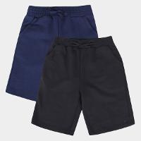 Kit Bermuda Moletom Infantil Hering 2 Peças Menino - 1