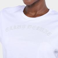 Camiseta Ellus Deluxe Hong Kong Gothic Feminina - 3
