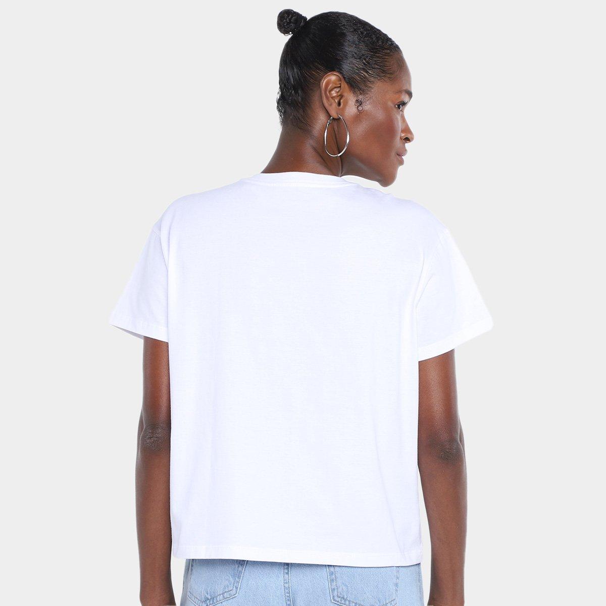 Camiseta Cropped Ellus Pocket Hotfix Feminina - 2