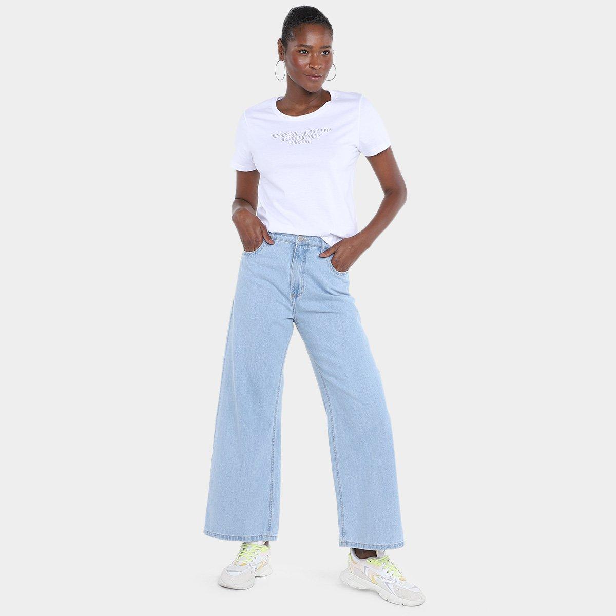 Camiseta Ellus Barcelona Easa Hotfix Feminina - 4