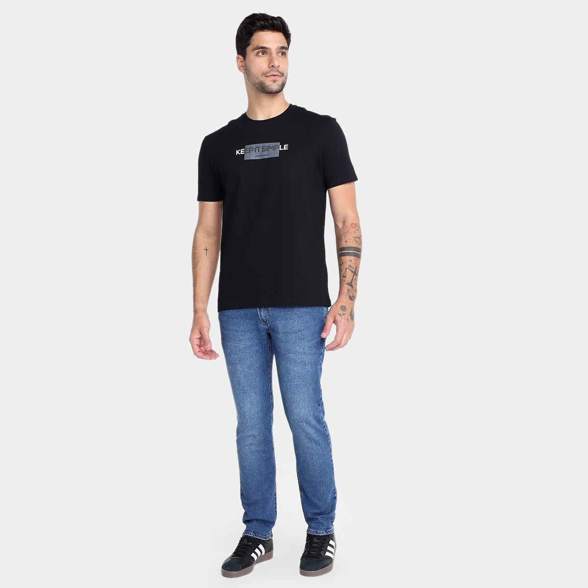Camiseta Calvin Klein Keep It Simple Masculina - 4