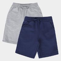Kit Bermuda Moletom Infantil Hering 2 Peças Menino - 1