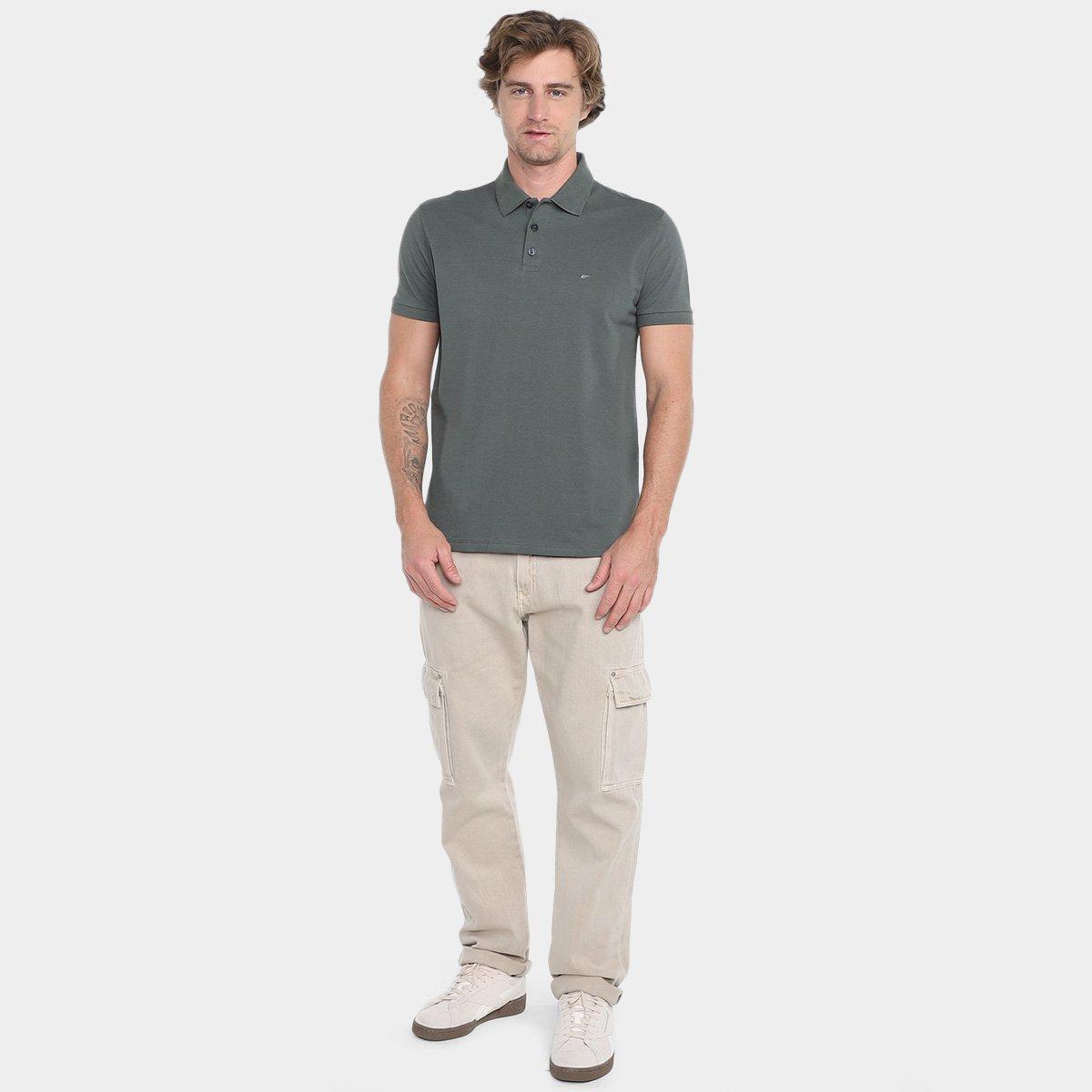 Camisa Polo Ellus Piquet Melange Easa Classic Masculina - 4