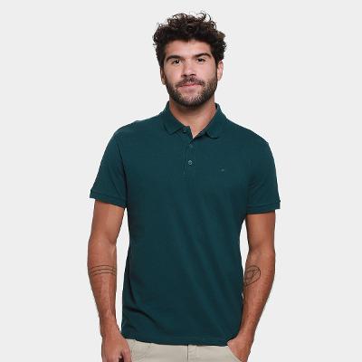 Camisa Polo Ellus Piquet Melange Easa Classic Masculina