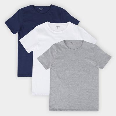 Kit Camiseta Infantil Hering 3 Peças