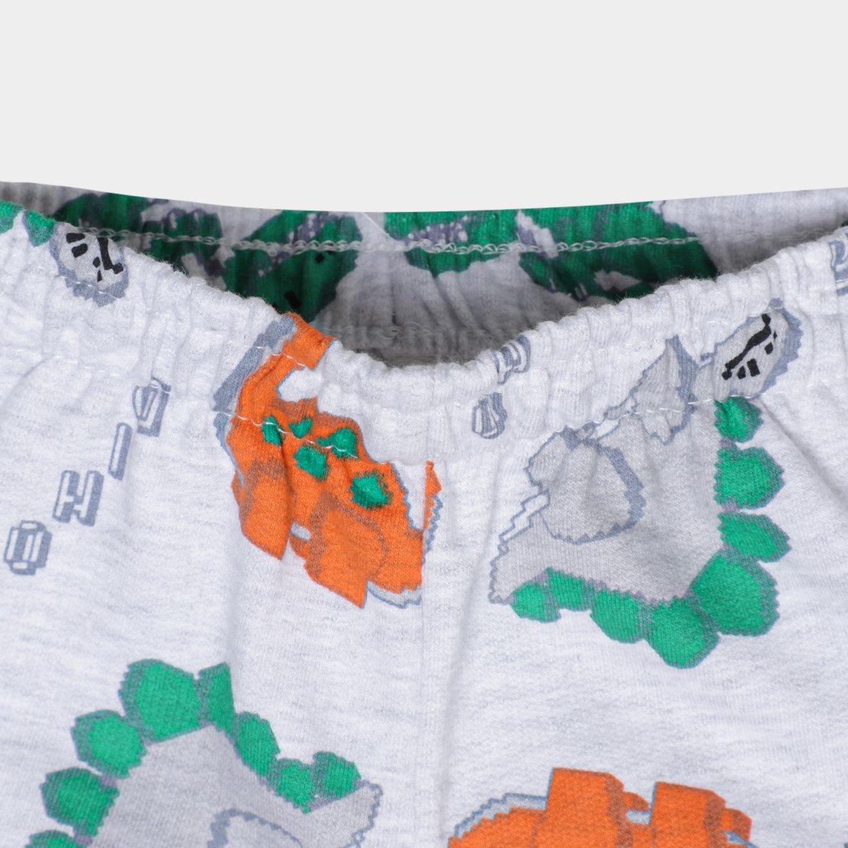 Conjunto Infantil Kyly Play Again Dino Menino - 3