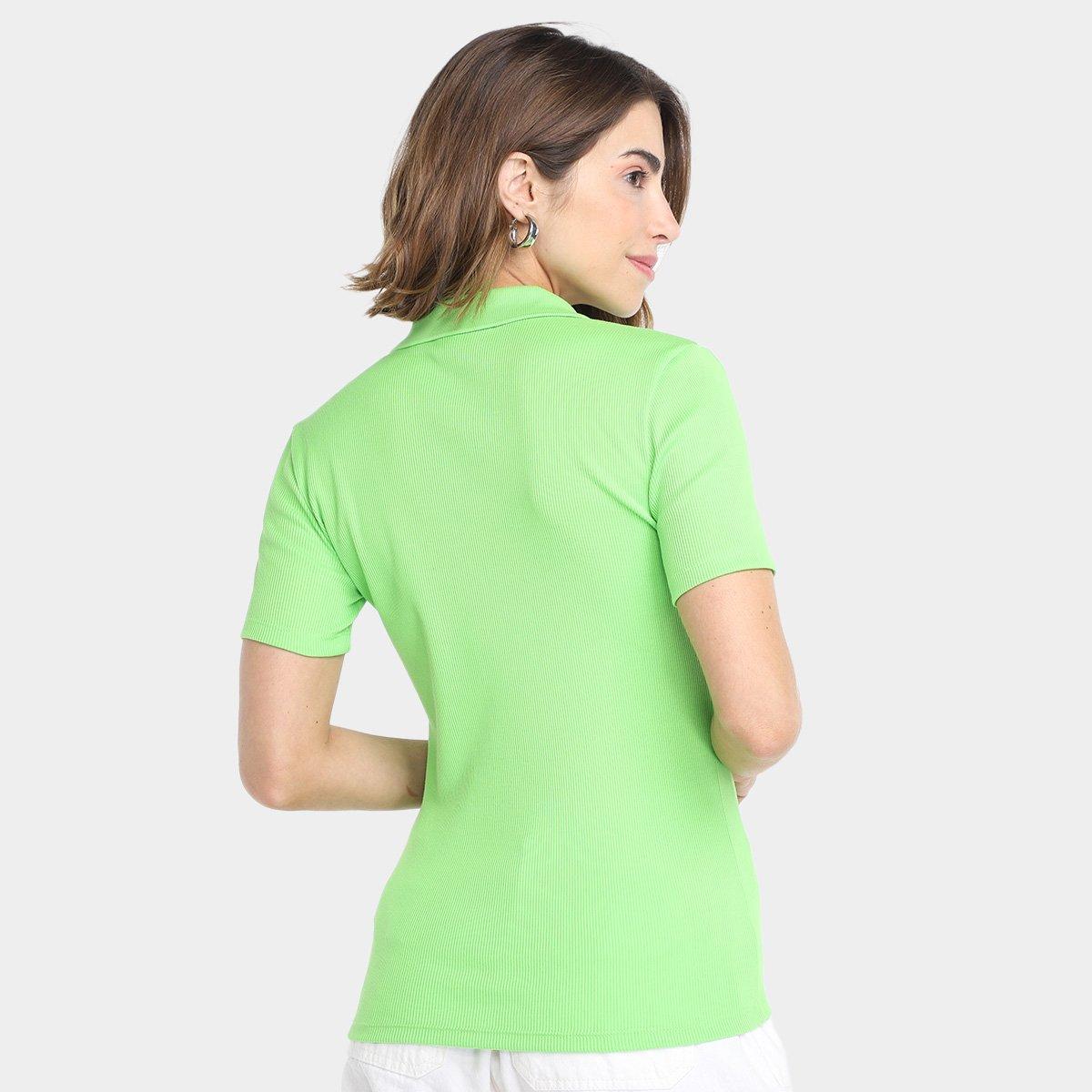 Camisa Polo Lacoste Slim Casual Feminina - 2