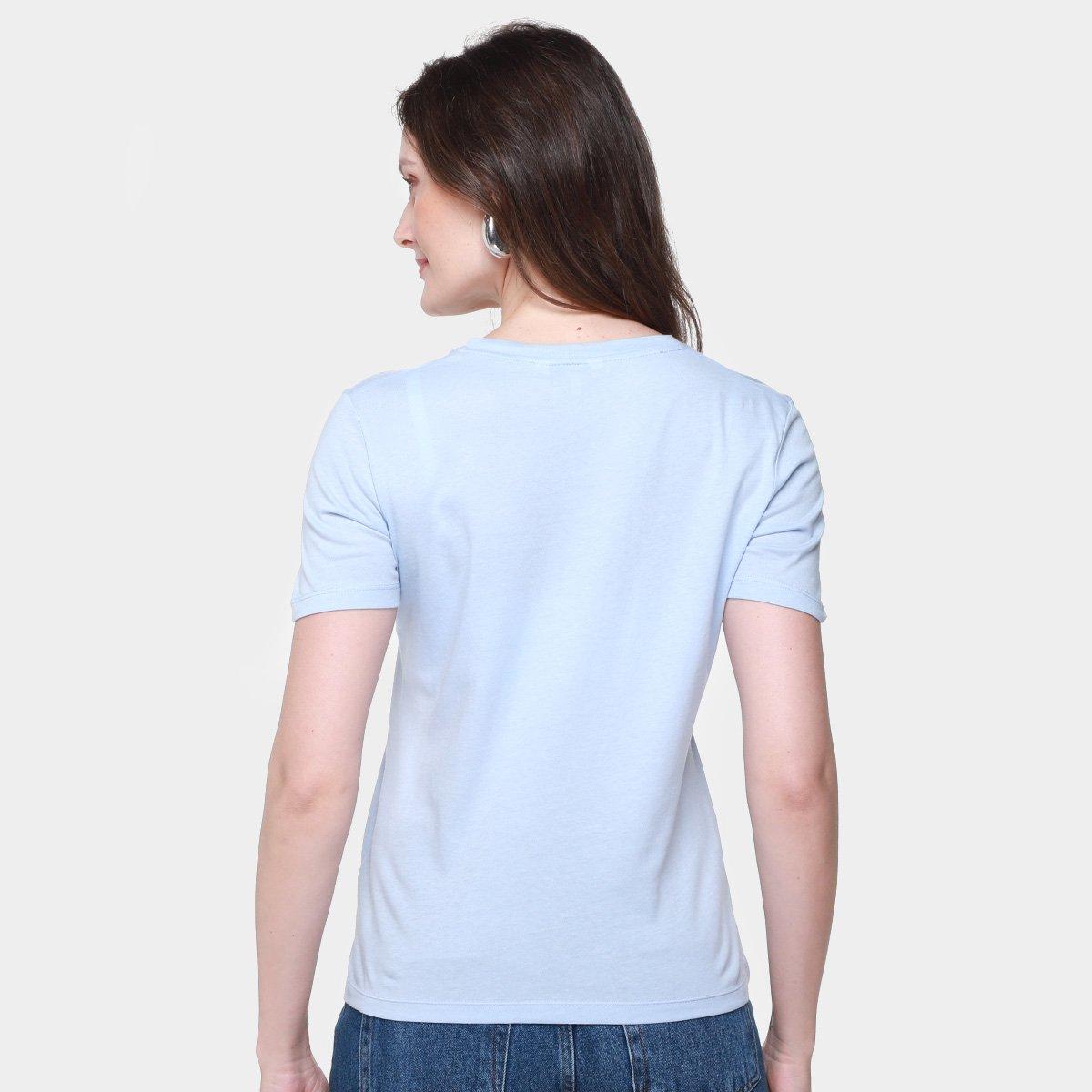 Camiseta Tommy Hilfiger Reg Corp Logo Feminina - 2