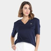 Camiseta Lacoste Casual Feminina - 1