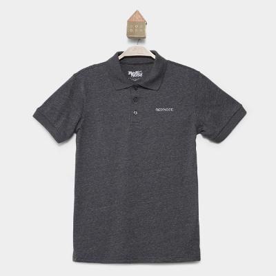 Camisa Polo Juvenil Red Nose Clássica Menino