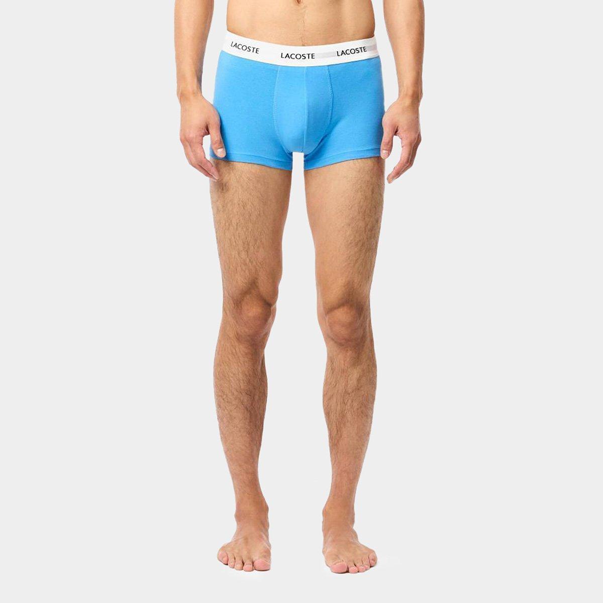 Kit Cueca Boxer Lacoste Masculina - 3 Peças - 6