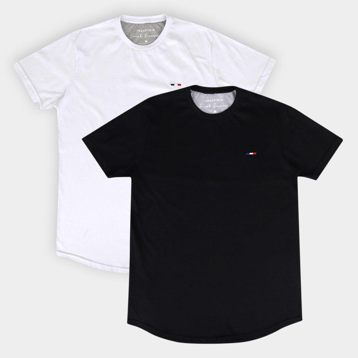 Kit Camiseta Industrie França Masculina - 2 Peças - 1
