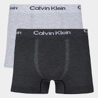 Kit Cueca Boxer Calvin Klein Seamless Viscose 2 Peças - 1
