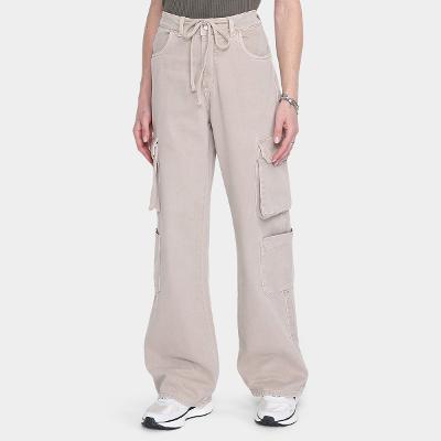 Calça Wide Leg Sawary Casual Feminina