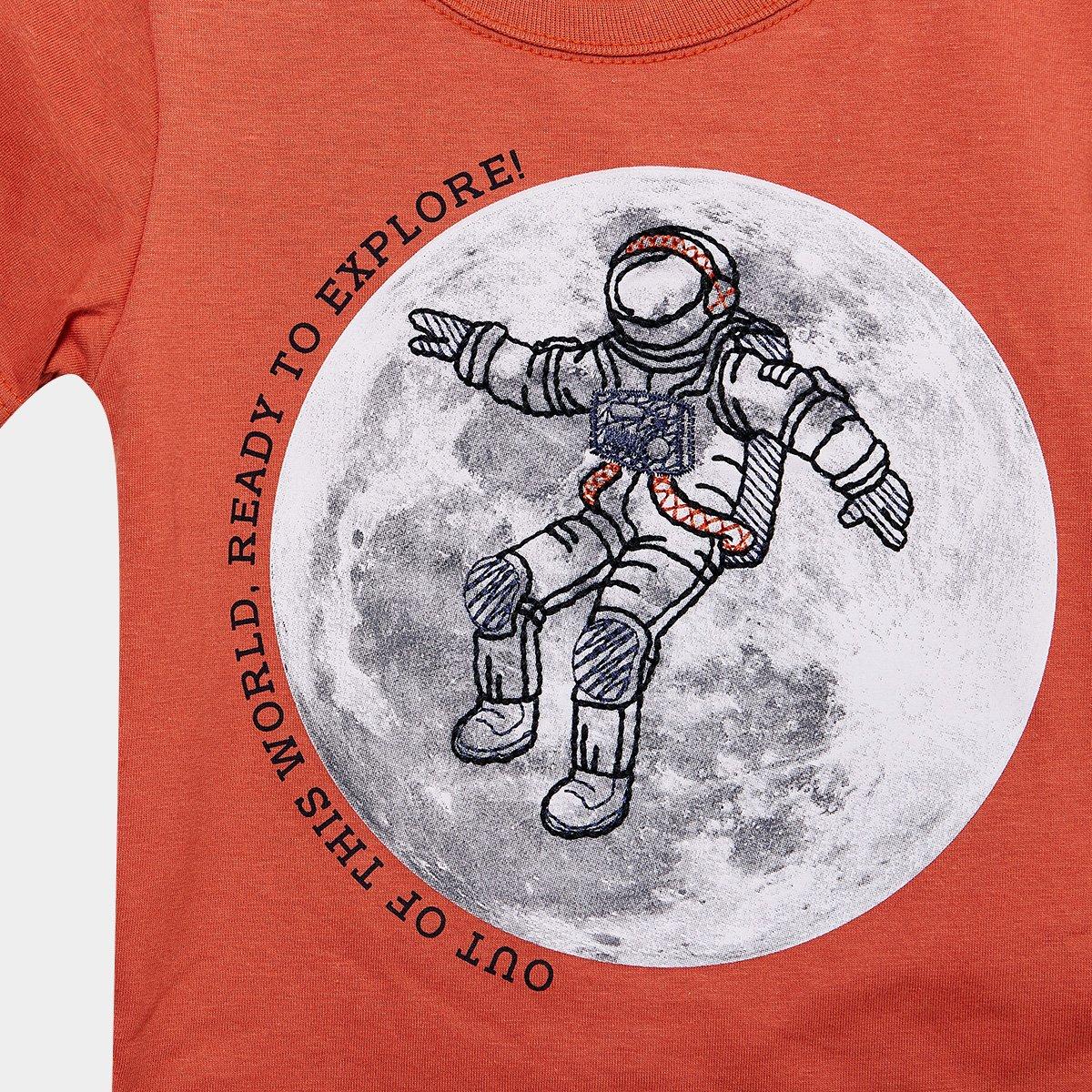 Conjunto Infantil Curto Kyly Astronauta Menino - 2