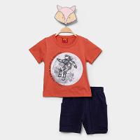 Conjunto Infantil Curto Kyly Astronauta Menino - 1