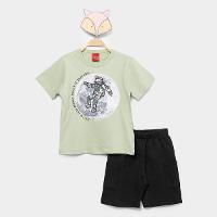 Conjunto Infantil Curto Kyly Astronauta Menino - 1