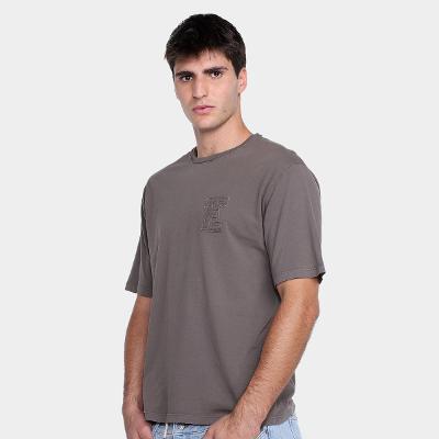 Camiseta Ellus Fine E Waffel Over Masculina