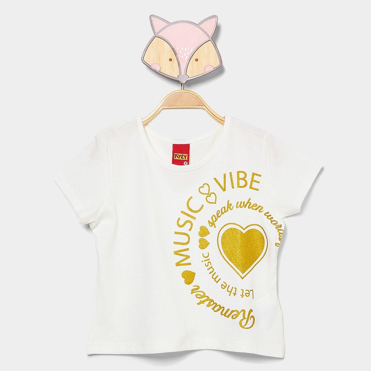 Blusa Infantil Kyly Music Menina - 1