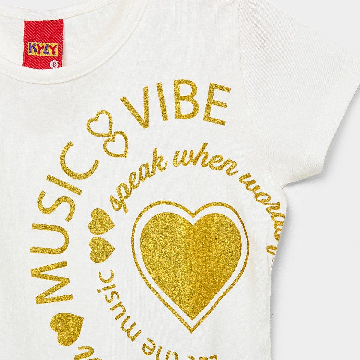 Blusa Infantil Kyly Music Menina - 2