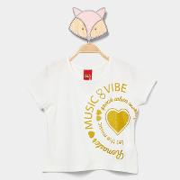 Blusa Infantil Kyly Music Menina - 1