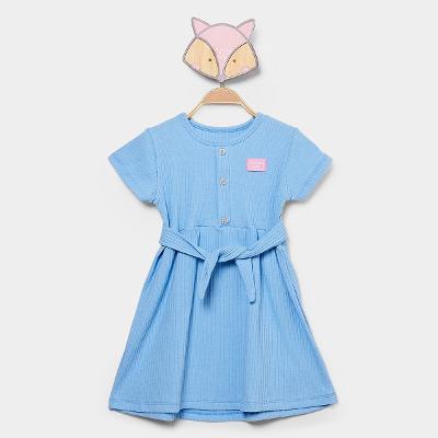 Vestido Infantil Kamylus Estampado