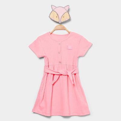 Vestido Infantil Kamylus Estampado