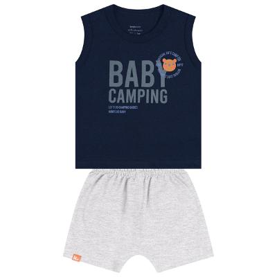 Conjunto Infantil Curto Kamylus Casual Menino