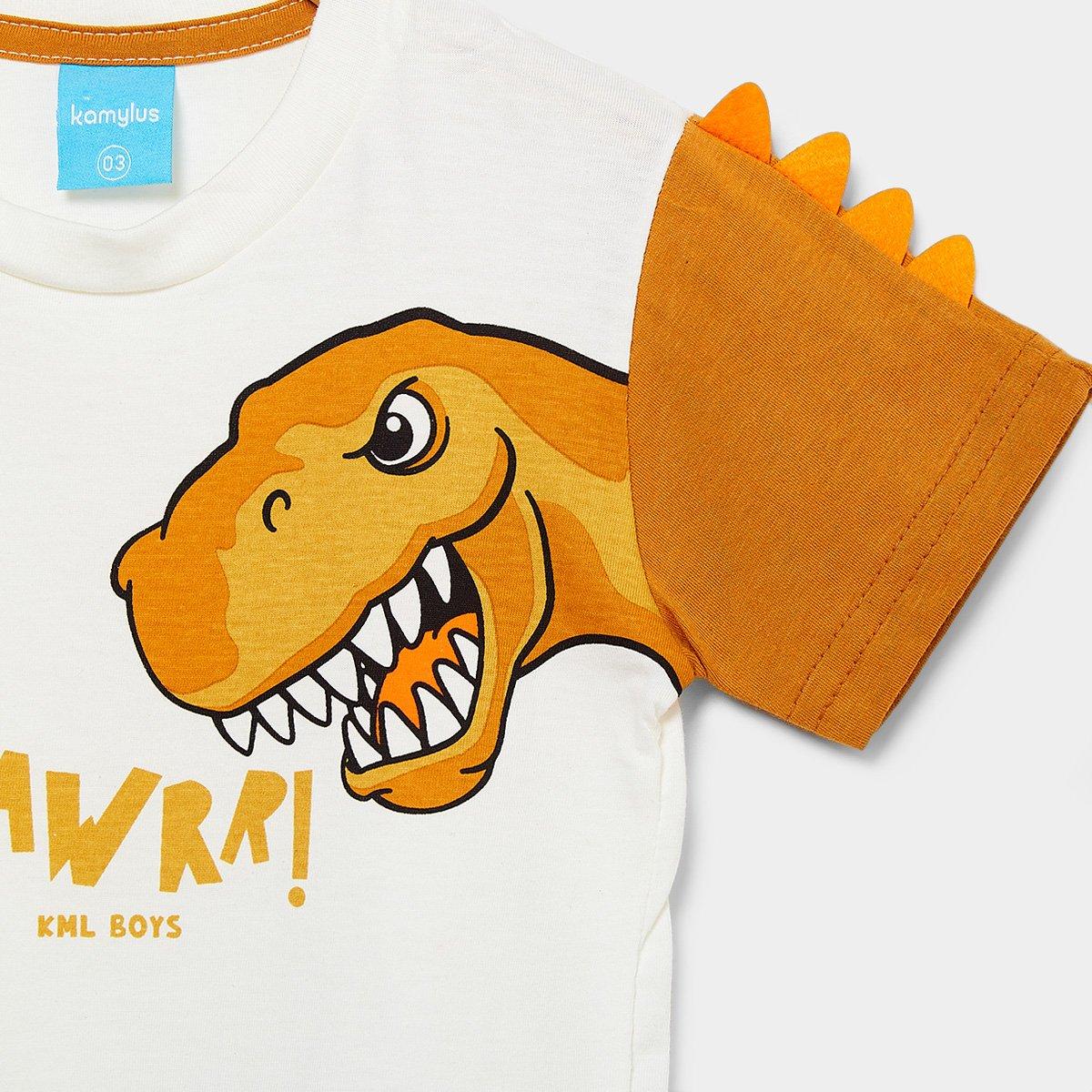Conjunto Curto Infantil Kamylus Estampado Menino - 2
