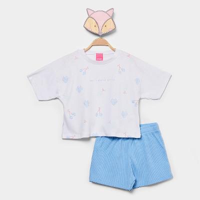 Conjunto Curto Infantil Kamylus Menina