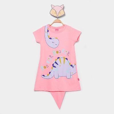 Vestido Infantil Kamylus Estampado