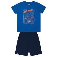 Conjunto Infantil Curto Kamylus Game Menino - 1